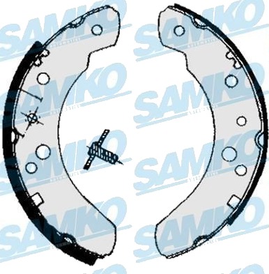 SAMKO 85070 Bremsesko sett SAMKO 85070 Bremsesko sett