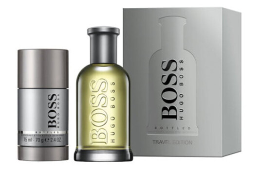 Hugo Boss Bottled Gavesett for menn: Eau De Toilette 100ml + Deostick 75ml Hugo Boss Bottled Gavesett for menn: Eau De Toilette 100ml + Deostick 75ml