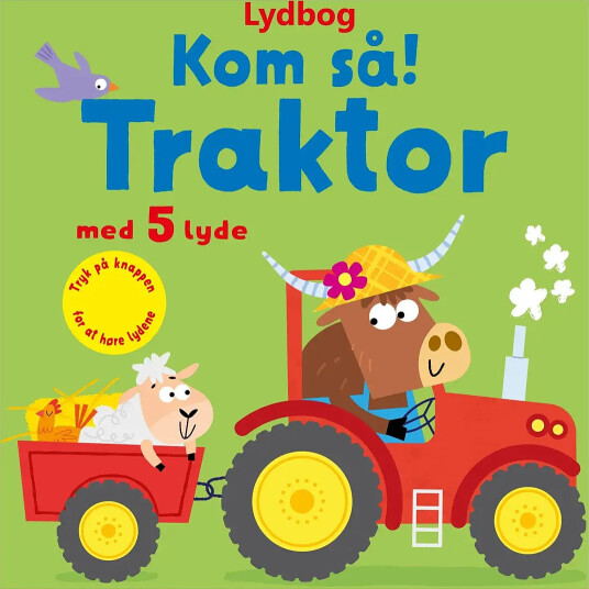 GLOBE Kom Så Traktor!   Med 5 Lyde   Multi/patterned   DANISH