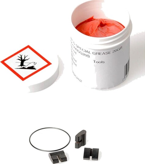 DT Swiss Servicekit 3 Paler, Fjær & Fett