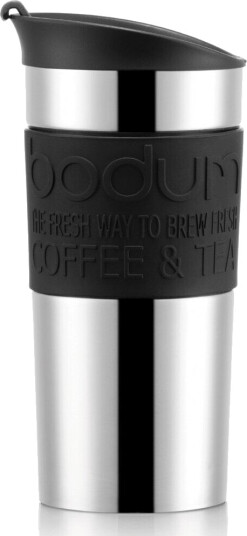 Bodum travel kopp 35 cl rustfritt stål Svart Bodum travel kopp 35 cl rustfritt stål Svart