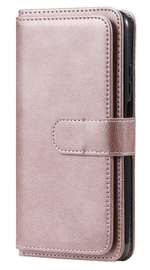 INCOVER Xiaomi Poco M3 Kunstskinn Flip Deksel m. Ytterligere Lommebok - Rose Gull