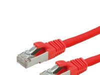 Value S/FTP Patch Cord Cat.6, halogen-free, black, 1m, Sort, 100 O, 1 mm