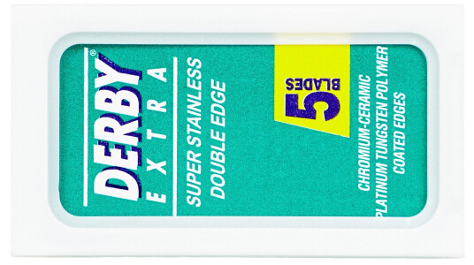 Derby Extra barberblader 5-pakning Derby Extra barberblader 5-pakning
