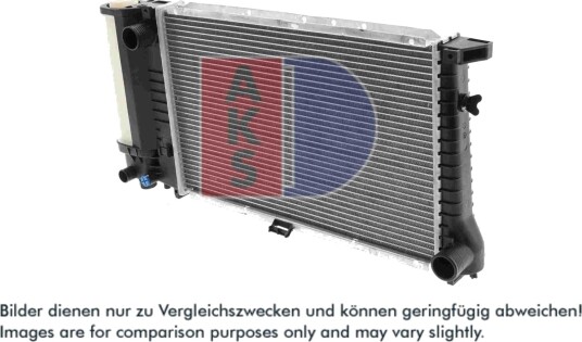AKS DASIS 051560N Radiator motorkjøling