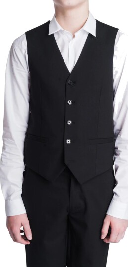 Formél Kennet Waistcoat - Black
