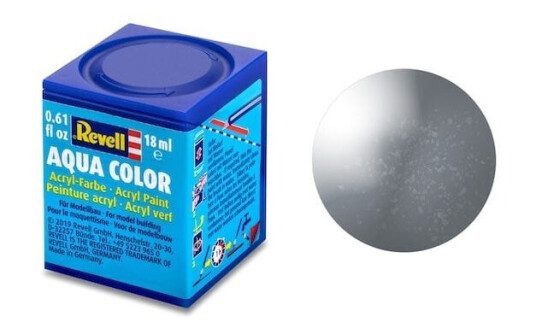Revell Aqua Color No 91 Steel - Metallic 18ml