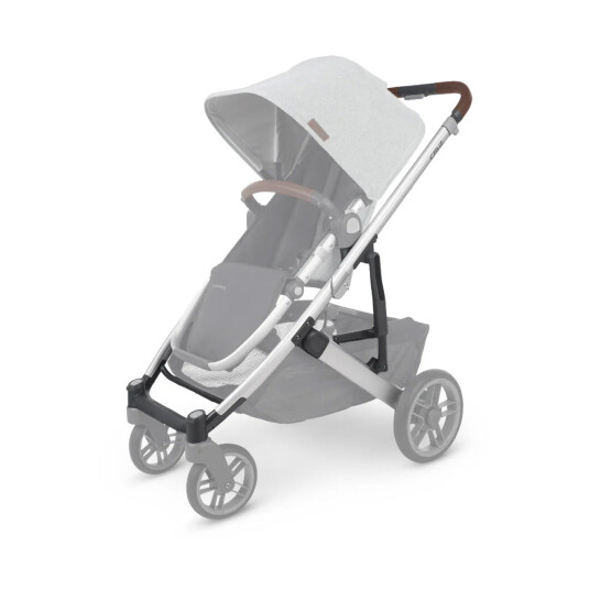 Uppababy Reservdelschassi Cruz V2 Silver/Kastanjebrunt Läder
