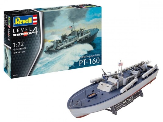 Revell 1/72 Patrol Torpedo Boat PT-160