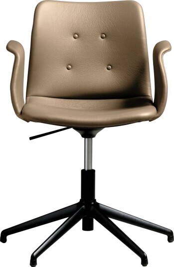Sibast Furniture Bent Hansen Primum 5 stjerners Svingstol med Sving Sort/ Zenso 3 228