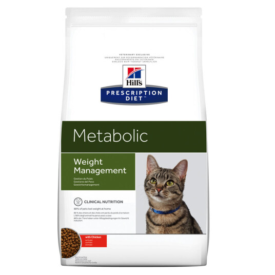 Hill's Prescription Diet Feline Metabolic Tørrfôr med Kylling 1,5 kg