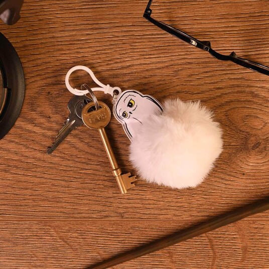 Harry Potter Nøkkelring Pom Pom Hedwig
