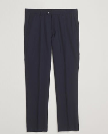 Oscar Jacobson Dandy Wool Trousers Blue