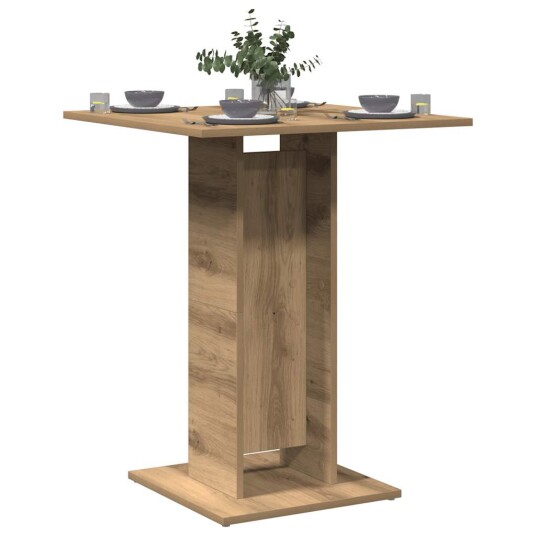  Bistrobord artisan eik 60x60x75 cm konstruert tre 8721158435484