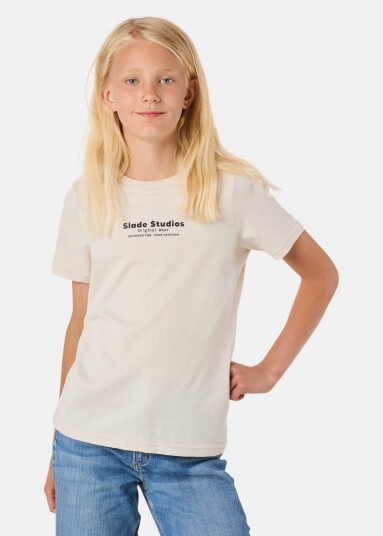 Slade Slade Original Tee Jr Lt Khaki 160 T Shirts