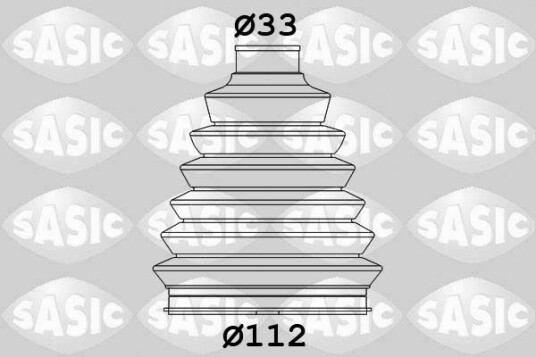 Sasic Mansjett drivaksel SASIC 2933073