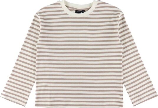 LMTD Genser NlfRain Mocha Marengs/Gardenia LMTD 15 16 år 170 176 Genser Brun Hvit