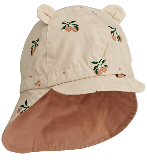 Liewood Gorm Omvendelig Solhatt Peach Pale Tuscany 3-4 år