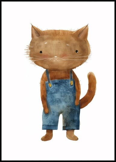 Cat Plakat Plakat / 50x70cm