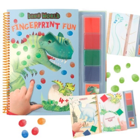 DINO WORLD -Fingerprint Fun  0412106 