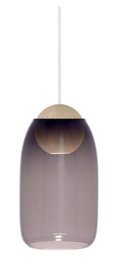 Mater Liuku Taklampe Ball Lindenwood/Fiolett Mater Liuku Taklampe Ball Lindenwood/Fiolett