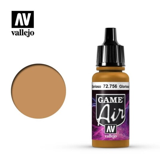 Vallejo Game Air Glorious Gold 17ml (72.756)