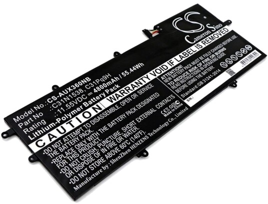 Batteri til Asus Q324UA etc