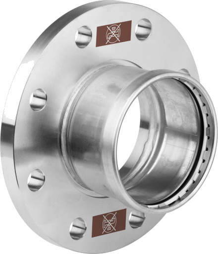 VIEGA 88,9mm Temponox XL flensovergang
