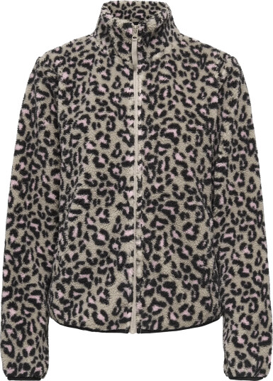Only Play Onpdrew Hn Fz Ls Fleece Jck Girls   Beige   158 164