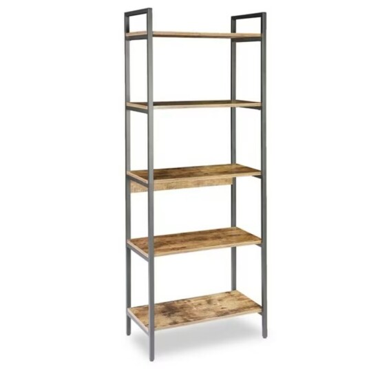 Hyller Versa VS-21300034 5 Hyller Metall Stål PVC Tre MDF 60 x 165 x 32 cm