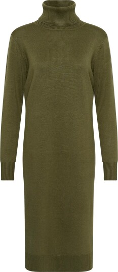 Saint Tropez Milasz Roll Neck Long Dress Green L