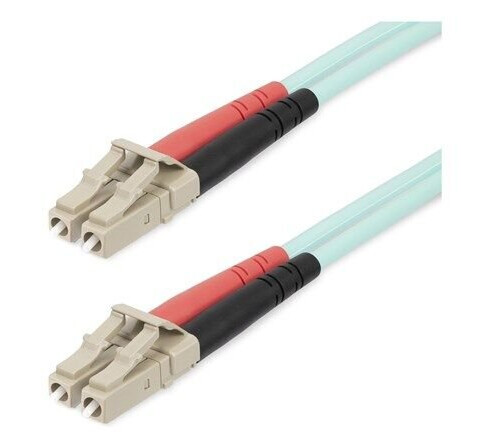 20m (65ft) LC/UPC to LC/UPC OM4 Multimode Fiber Optic Cable 50/125µm LOMMF/VCSEL Zipcord Fiber 100G Networks Low Insertion Loss LSZH Fiber Patch Cord - patch cable - 20 m - aqua 20m (65ft) LC/UPC to LC/UPC OM4 Multimode Fiber Optic Cable 50/125µm LOMMF/VCSEL Zipcord Fiber 100G Networks Low Insertion Loss LSZH Fiber Patch Cord - patch cable - 20 m - aqua