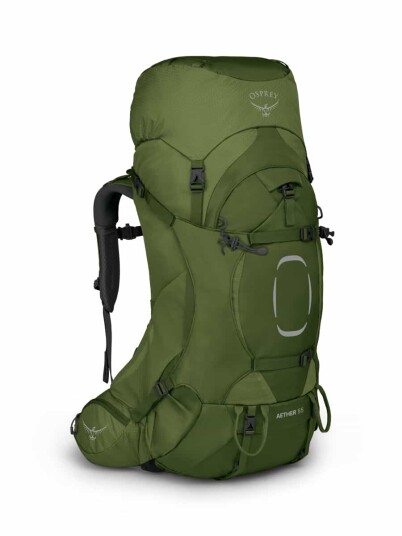 Osprey Aether 55 Garlic Mustard Green L/XL
