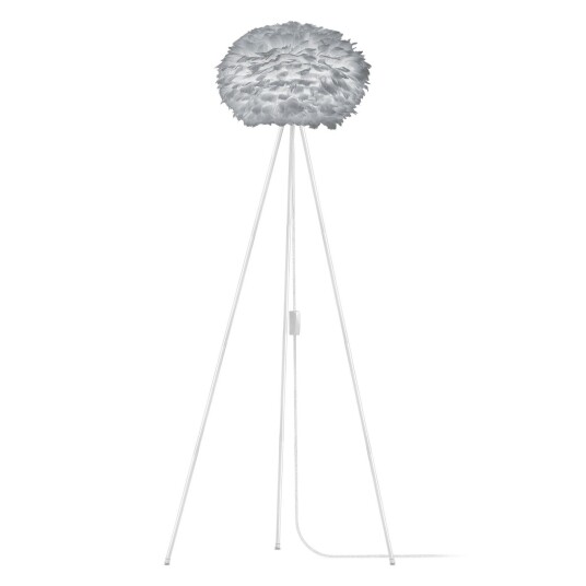 UMAGE Eos Gulvlampe Medium Grå/Hvit   Stue 139 Grå