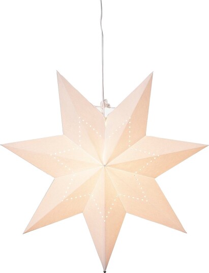 Star Trading Papirstjerne Lysa ⌀ 43 cm Hvit