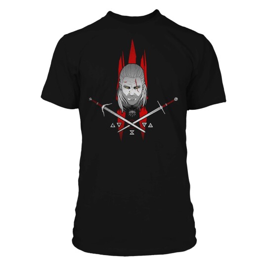 The Witcher T-skjorte Fearless - XXL - Voksen - 100% bomull The Witcher T-skjorte Fearless - XXL - Voksen - 100% bomull