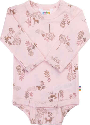 Joha Body i ull/silke «Deer» Lys rosa Joha Body i ull/silke «Deer» Lys rosa