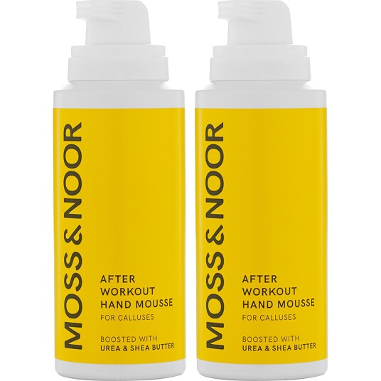 Moss & Noor After Workout Hand Mousse Urea & Shea Butter 2 Pack