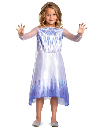 Frozen Klassisk Hvit Frozen™ Elsa™-Kostyme For Jenter