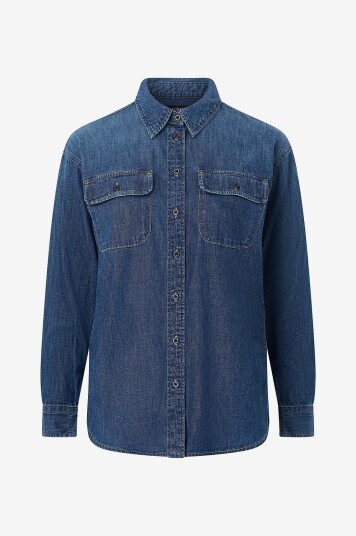 Lauren Ralph Lauren Denimskjorte 2x1 Denim shirt Blå Lauren Ralph Lauren Denimskjorte 2x1 Denim shirt Blå