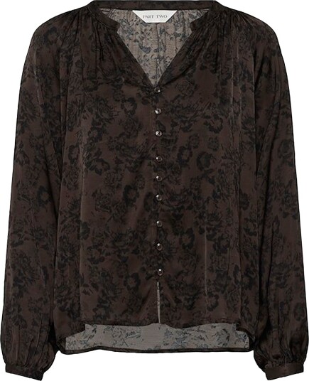 Part Two Bluse DoaaPW Blouse Brun Part Two Bluse DoaaPW Blouse Brun