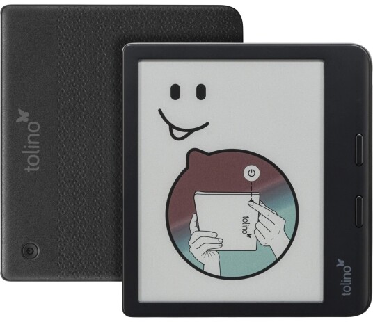 Tolino Vision Color 7" E-Bokleser 32 GB Bluetooth Svart Tolino Vision Color 7" E-Bokleser 32 GB Bluetooth Svart