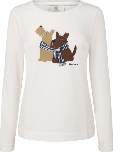 Barbour Barbour Lossie Long Sleeve T Shirt CLOUD 38