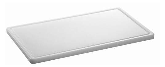 Bartscher Skjærebrett PRO; 53x32.5x2.4 cm LxBxH; Hvit Bartscher Skjærebrett PRO; 53x32.5x2.4 cm LxBxH; Hvit