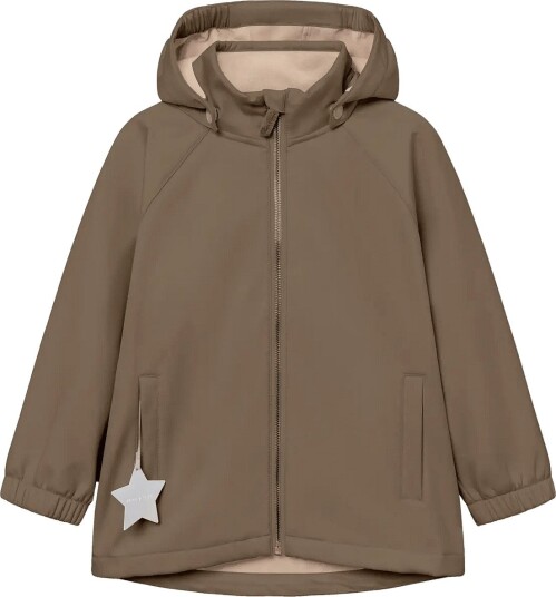 MINI A TURE Mataden Softshell Jacket. Grs Grey 4Y/104