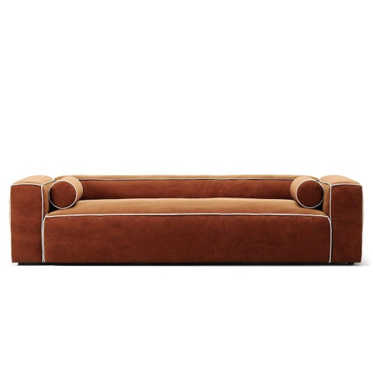 Decotique Grand Hue 3 Seter Sofa Copper Glow / Moon White