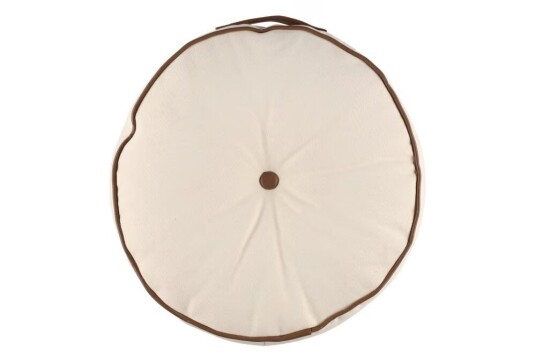 4Living Stol pute Cream rund 45 cm