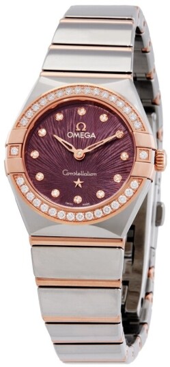 Omega Dameklokke 131.25.25.60.60.002 Constellation Quartz 25mm