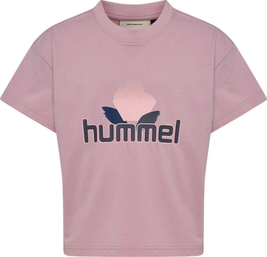 Hummel T skjorte HmlJR Sea Tåke Hummel 7 8 år (122 128) T skjorte Lilla