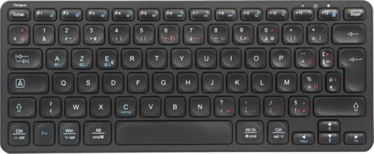 Targus Compact Multi-Device Tastatur Bluetooth Fransk Svart